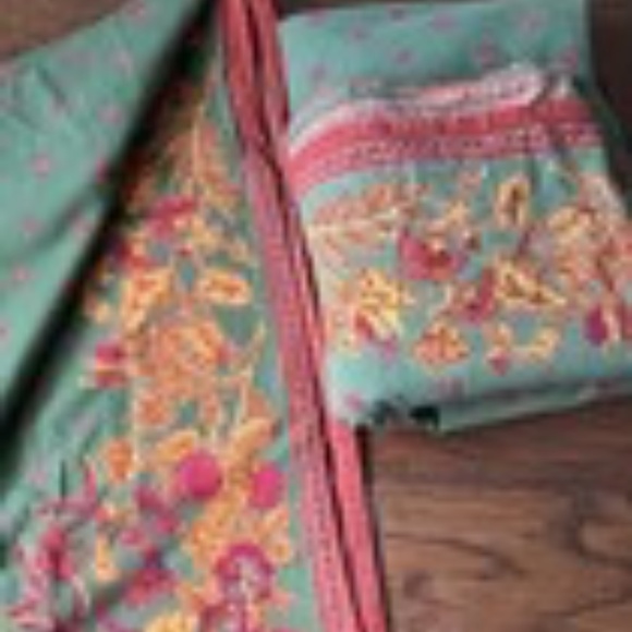 Williams Sonoma TWO TABLECLOTHS 70 x 70 100% Cotton 8 NAPKINS - Picture 9 of 10
